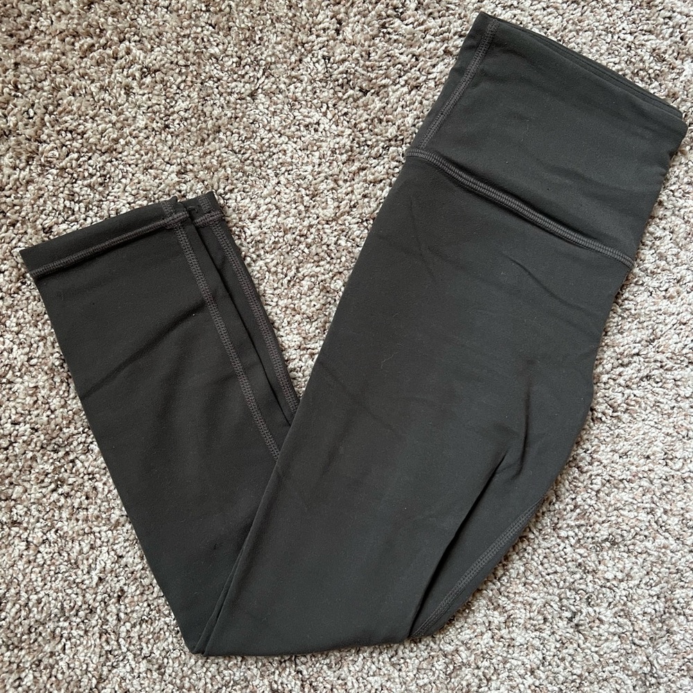 Athleta Cropped Ultra High Rise Elation Leggings XXS Gray